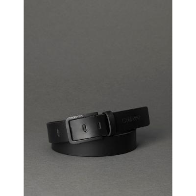 Cinto Masculino Fivela Passante Calvin Klein - Preto