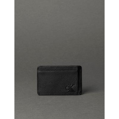 Porta Cartão Masculino Floater Queima Calvin Klein Jeans - Preto