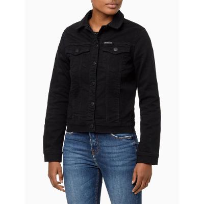 Jaqueta Color Trucker Infinite Black Calvin Klein Jeans - Preto
