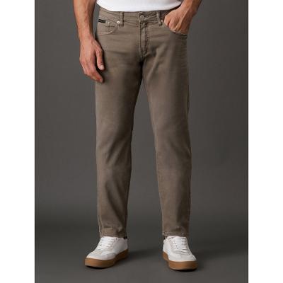 Calça Masculina Color Slim Calvin Klein Jeans - Caqui Medio