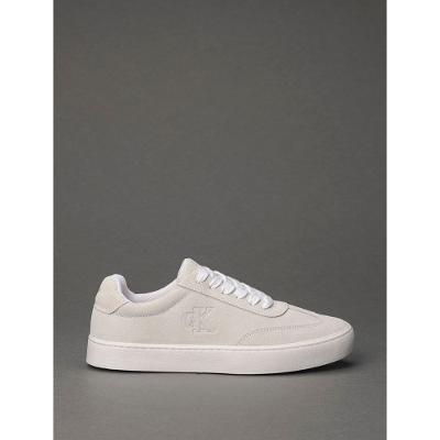 Tênis Feminino Project Embossed Camurça Calvin Klein Jeans - Off White