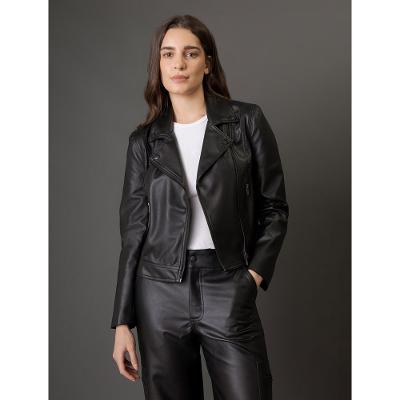 Jaqueta Feminina Motorcycle Calvin Klein Jeans - Preto