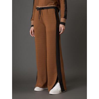 Calça Feminina Moletom Contraste Calvin Klein Jeans - Terra