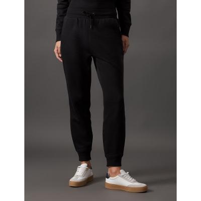 Calça Feminina Moletom Re Issue Calvin Klein Jeans - Preto