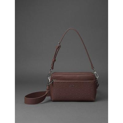 Bolsa Feminina Câmera Bag Must Monograma Calvin Klein - Terra