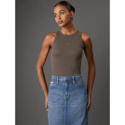 Regata Feminina Regular Ribana Calvin Klein Jeans - Militar