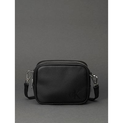 Bolsa Feminina Câmera Bag Couro Calvin Klein Jeans - Preto