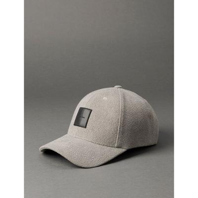Boné Masculino 6 Gomos Etiqueta Borracha Calvin Klein - Cinza Claro