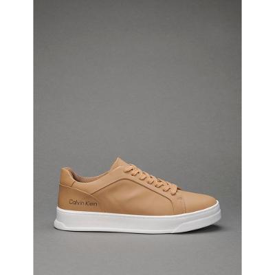 Tênis Masculino Couro Calvin Klein - Havana