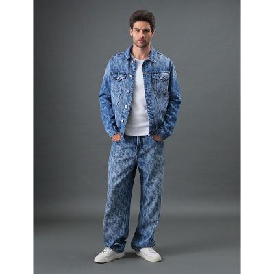 Jaqueta Jeans Masculina Oversized Calvin Klein Jeans - Azul Médio