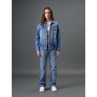 Jaqueta Jeans Feminina Comfort Calvin Klein Jeans - Azul Médio