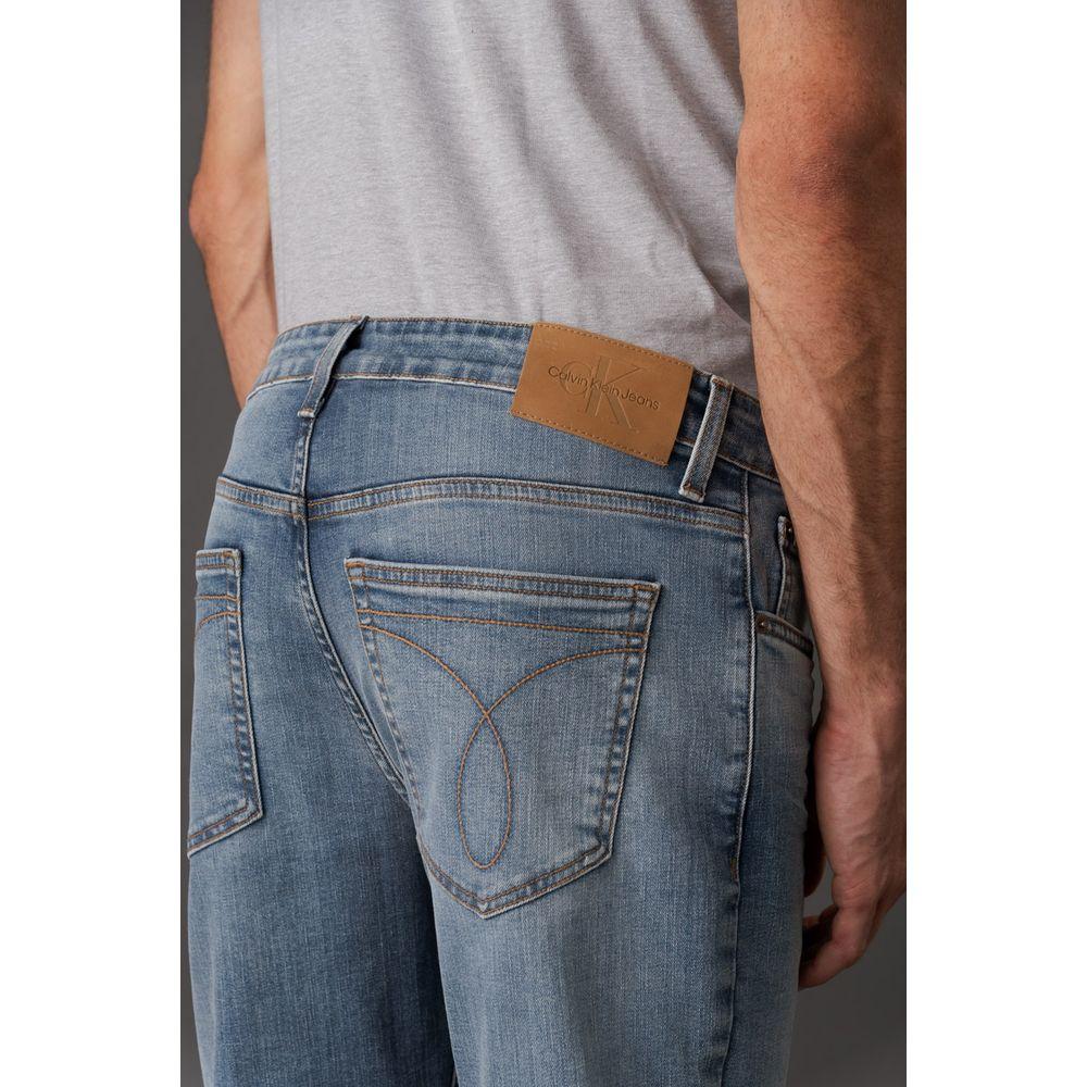 Calça Jeans Masculina Slim 5 Pockets Calvin Klein Jeans - Azul Médio - 2