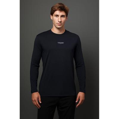Camiseta Ml Com Recorte Traseiro - Preto