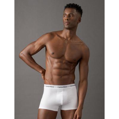 Kit 2 Underwear Trunk Modern Cotton Cuecas Calvin Klein - Branco