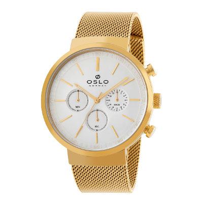 Relógio Oslo Slim Cronógrafo Masculino - OMGSSCVD0001 S1KX