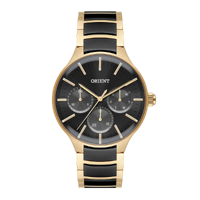 Relógio Orient Ceramic Clássico Multifunção - MTSKM002 P1KP