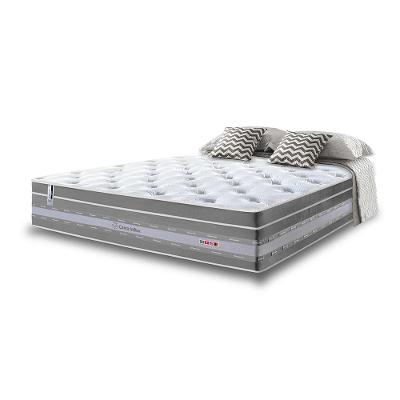 Colchão Casal de Molas Ensacadas Cama inBox Select Euro Soft 138x188x32 Cinza