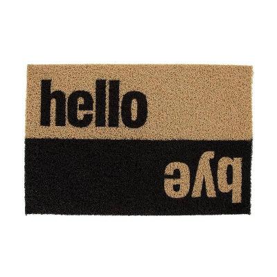 Capacho Home Style Super Print Hello Bye 40 x 60 cm