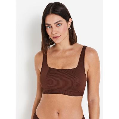 Sutiã Sutop® com Bojo sem Aro Canelado Estruturado Sport Deluxe Tailored 51421