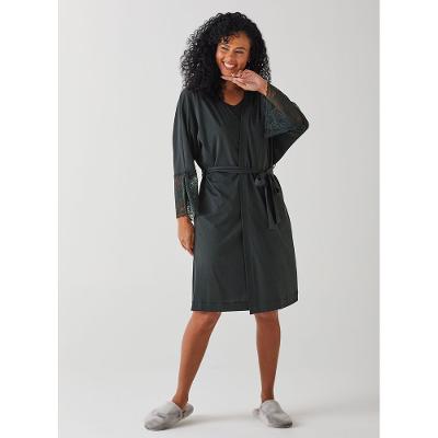 Robe de Algodão com Renda 23705