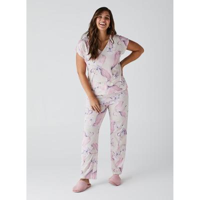 Calça de Pijama de Algodão Estampada 27703