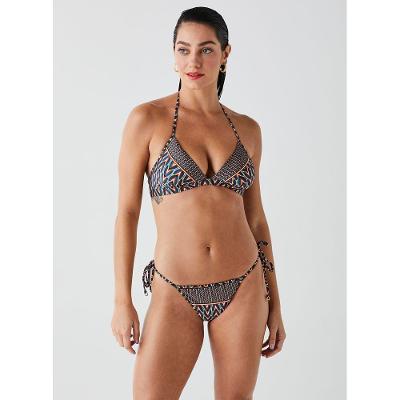 Biquíni Tanga Tirinhas Franzy Back Estampado 15525