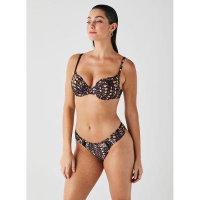 Biquíni Tanga Sides Franzy Back Estampado 15523
