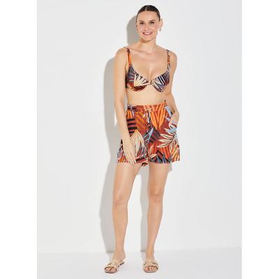 Shorts Resort Tricot Like Estampado 15753