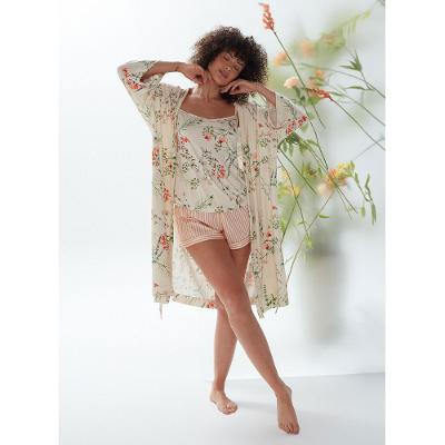 Shorts de Pijama de Algodão Estampado 27506