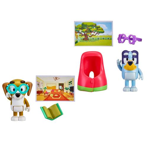 Kit Bluey Story -  Starter Single Pack - Grannies Bluey (7907C)  + Honey e Book (7907E)