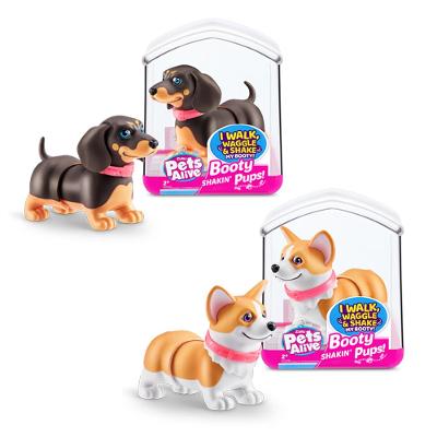 Kit 2 Pets Alive - Booty Shakin’ Pups - Corgi (1201B) + Dachshund (1201D)