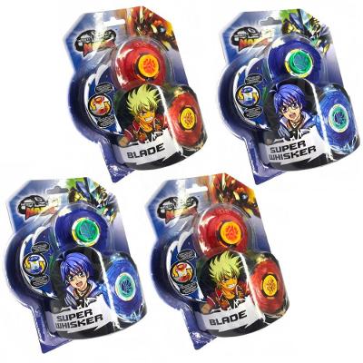 Kit 4 Piões de Batalha Infinity Nado Plastic Series - 2 Azul (3900A) + 2 Vermelho (3900V)