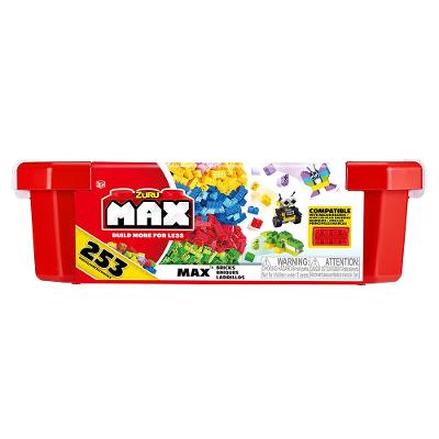 Conjunto de Blocos de Construção Max, Candide, 253 peças