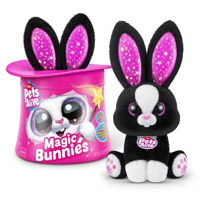 Coelho na Cartola, Pelúcia, Candide, Pets Alive Magic Bunnies Preto