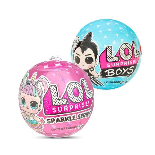 Kit Boneca LOL Surprise! Sparkle Series (8928) + Boneco LOL Surprise! Boys Série 1 (8926)