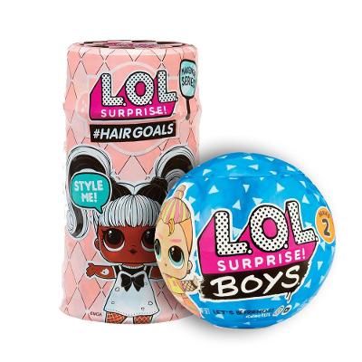 Kit Boneca LOL Surprise! Hairgoals (8925) + Boneco LOL Surprise! Boys Série 2 (8926B)