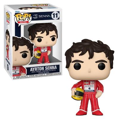 Kit Boneco Funko Pop! Ayrton Senna McLaren + Lotus