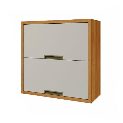 Armário Aéreo 2 Portas Basculas Nesher Imperatriz 80cm MDP
