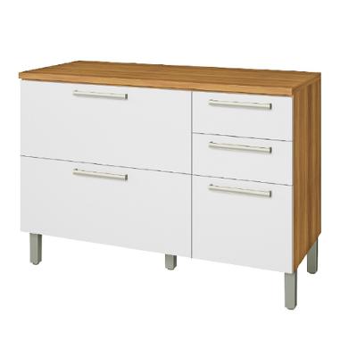 Balcão 2 Portas e 3 Gavetas Burguesa Premium 120cm Nesher