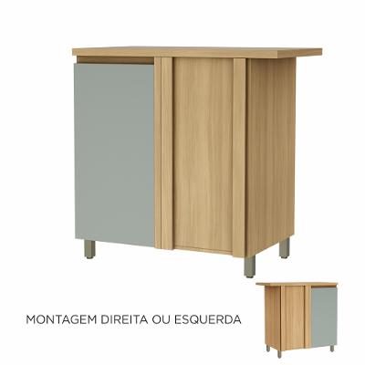 Balcão Canto 1 Porta Rainha 92X52cm 100 MDF
