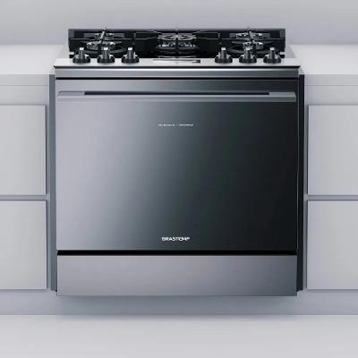 Fogão de Embutir Brastemp 5Q Inox 220V BYS5VCRRNA