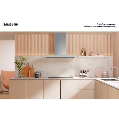 Coifa de Parede Samsung WI-FI 90Cm Inox 220V NK36CB600WCGBZ