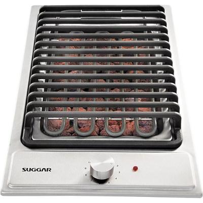 Cooktop Elétrico Suggar Barbecue Ferro Fundido Inox 220V CK0002IX