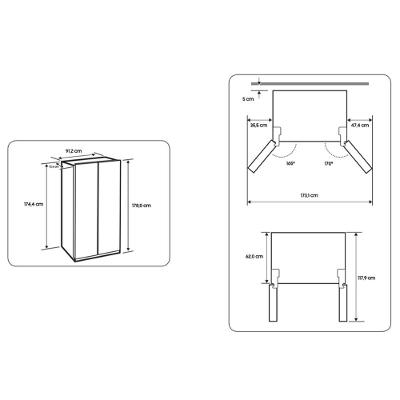 Geladeira Samsung Side by Side RS60 602L Inox Look 110V RS60T5200S9/AZ