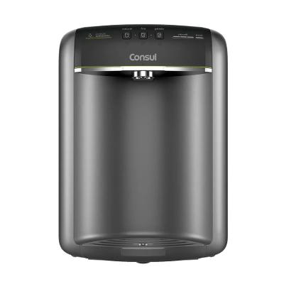 Purificador de Água Consul Alta Refrigeração Prata/Titanium 110V, Compacto, Refrigeração por Compressor, Modelo CPB36AFANA
