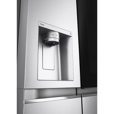 Geladeira LG Side by Side Craft Ice 598L InstaView Inverse Inox 110V GC-X257CSHS