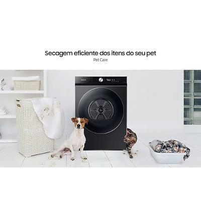 Secadora Samsung Bespoke Wi-Fi Heatpump 20Kg Black 220V DV20B9750CV/AZ