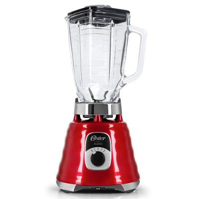 Liquidificador Oster Clássico Vermelho 1,25L 110V, Potente e Durável, Modelo BLST4126R-017