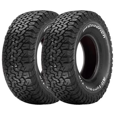 Jogo 2 Pneus BFGoodrich Aro 17 All Terrain T/A KO2 LT 265/70R17 112/109S 8 Lonas - Letras Brancas
