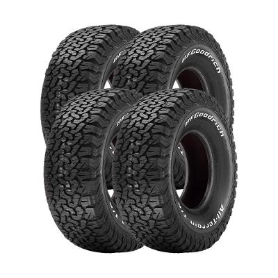 Jogo 4 Pneus BFGoodrich Aro 17 All Terrain T/A KO2 LT 265/70R17 112/109S 8 Lonas - Letras Brancas
